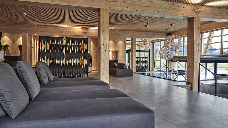 Innenansicht SPA-Bereich, Hotel Hubertus Balderschwang