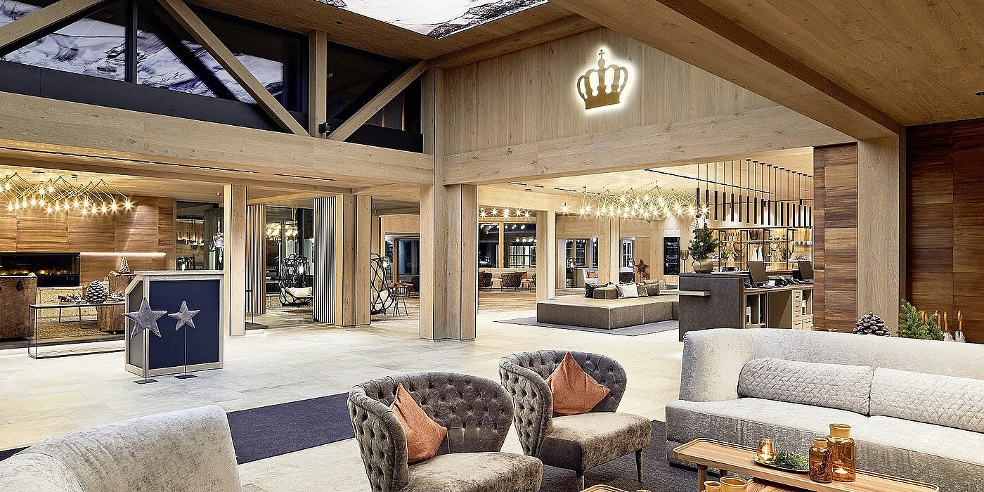 Innenansicht Lounge, Hotel König Ludwig.