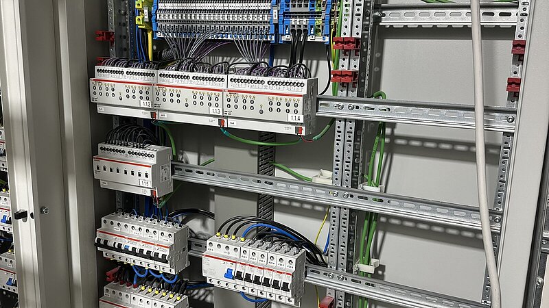 Elektroverteilerschrank bei der Firma Hampp in Lengenwang.
