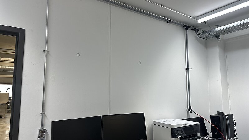 Computerbüroraum bei Hampp in Lengenwang.