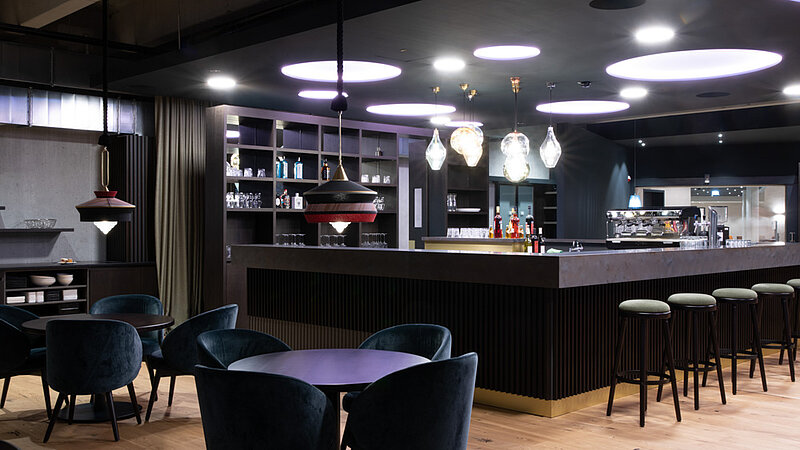 Innenansicht Lounge, Hotel Flax Dietmannsried.