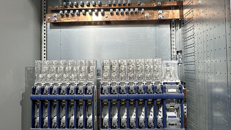 Elektroverteilerschrank bei der Firma Hampp in Lengenwang.