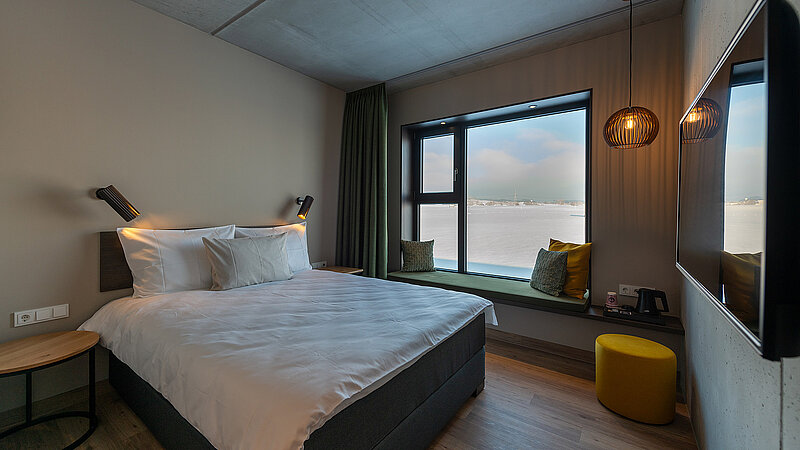 Innenansicht Hotelzimmer, Hotel Flax Dietmannsried.